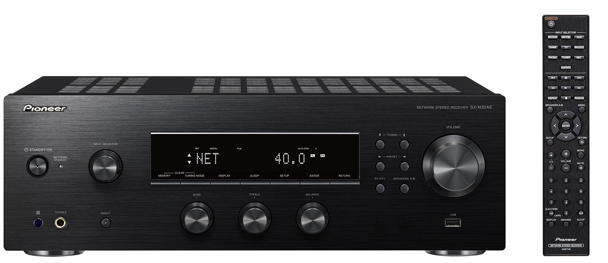 その他 PIONEER N30AE  49992 Pioneer N-30AE Streamer Network Player Black (Τεμάχιο)